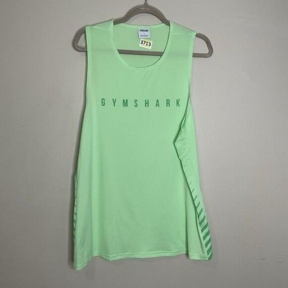 NWOT Gymshark Green Performance Training Tank Top Men Size Large - Picture 1 of 9
